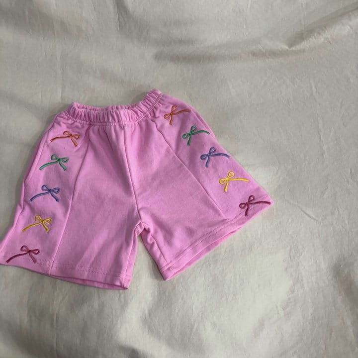 Bobo j - Korean Children Fashion - #littlefashionista - 5 Ribbon Shorts With Mom - 3