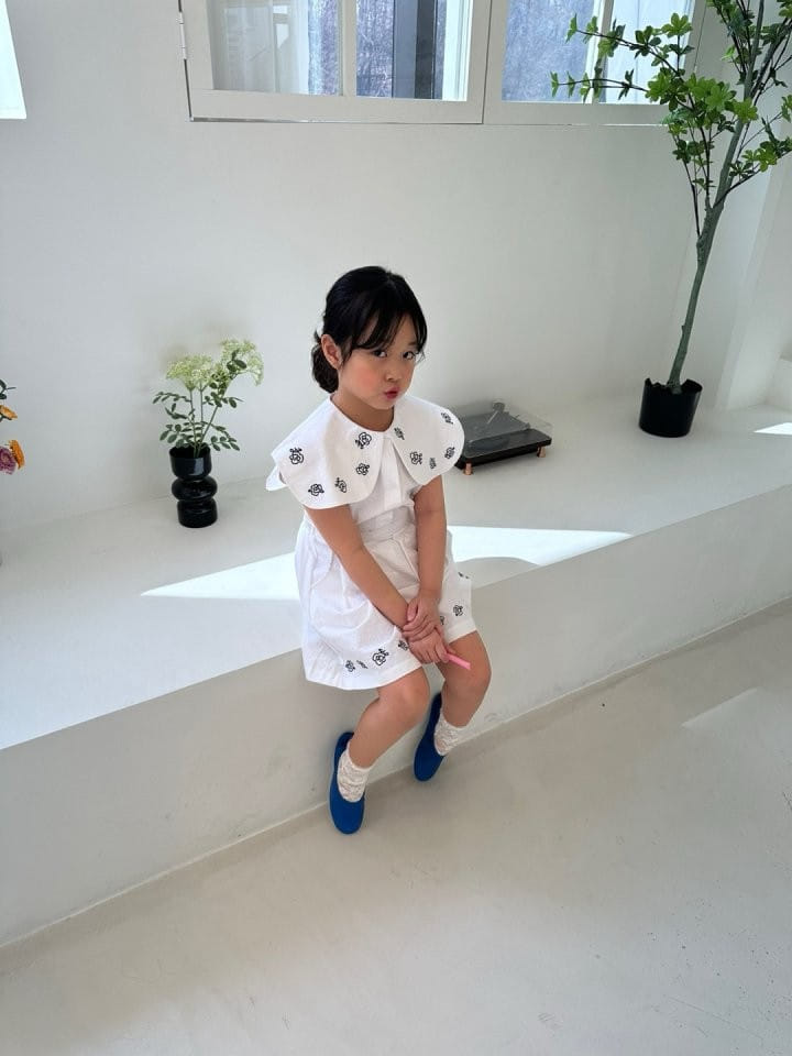 Bobo j - Korean Children Fashion - #stylishchildhood - Flower Blouse