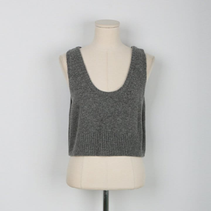 Buttering - Korean Women Fashion - #womensfashion - Two Way Vest - 4