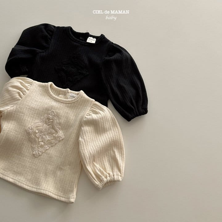 Ciel De Maman - Korean Children Fashion - #minifashionista - Motive Frill Tee