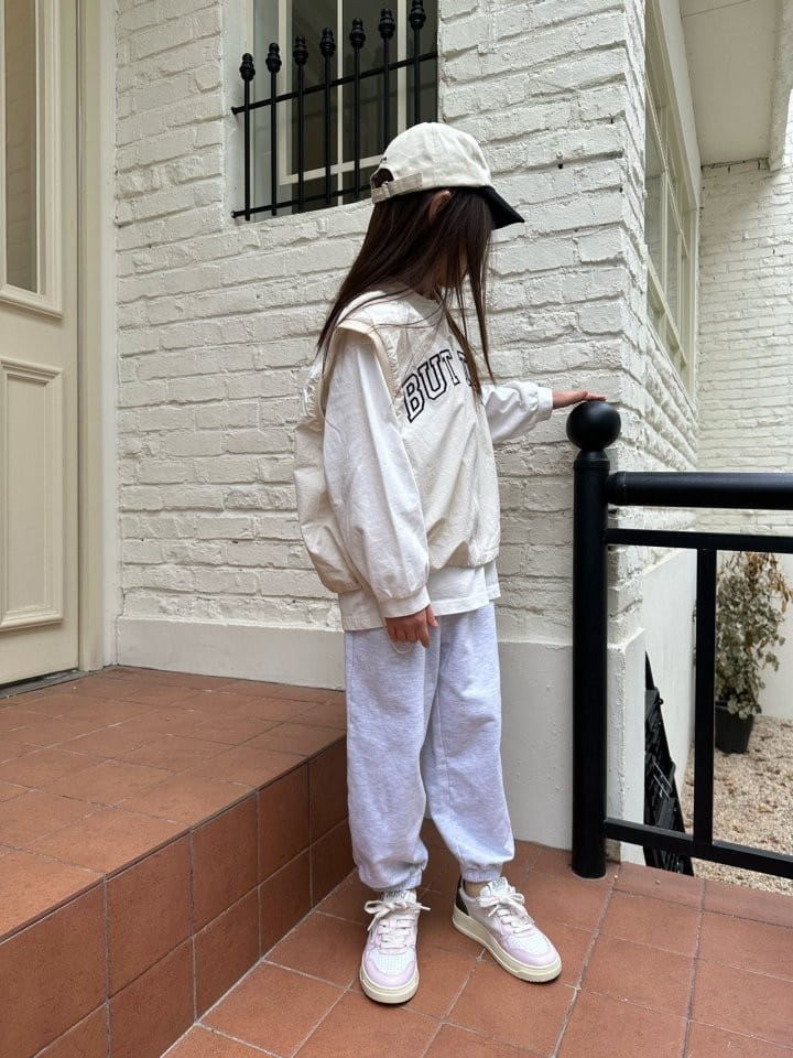 Coco-beige - Korean Children Fashion - #minifashionista - Span Jogger Pants - 4