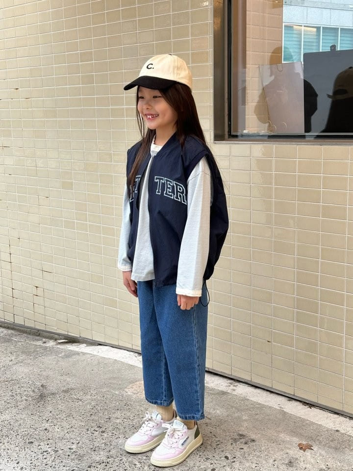 Coco-beige - Korean Children Fashion - #prettylittlegirls - Coco Denim Pants