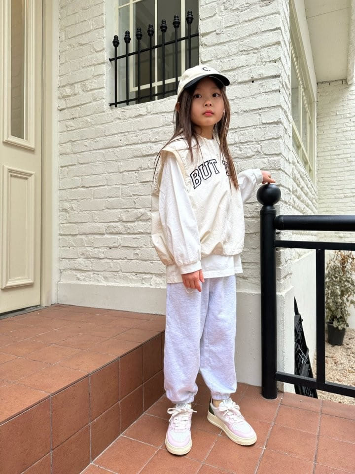 Coco-beige - Korean Children Fashion - #toddlerclothing - Span Jogger Pants - 6