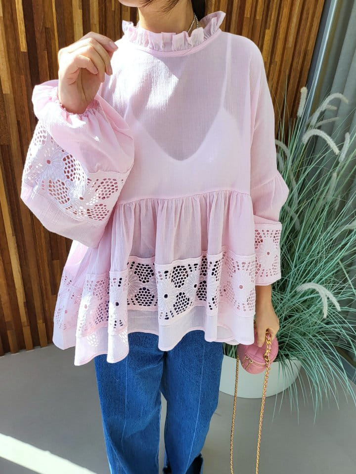 Corner0123 - Korean Women Fashion - #womensfashion - Milk Blouse