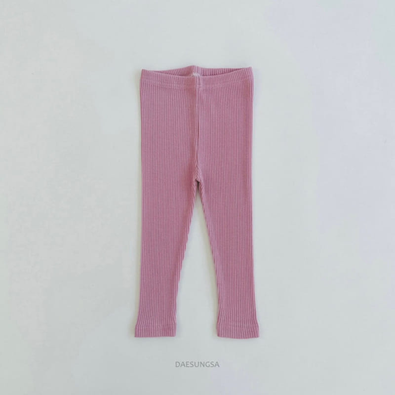 Dae Sung Sa - Korean Children Fashion - #childofig - Bio Rib Leggings - 4