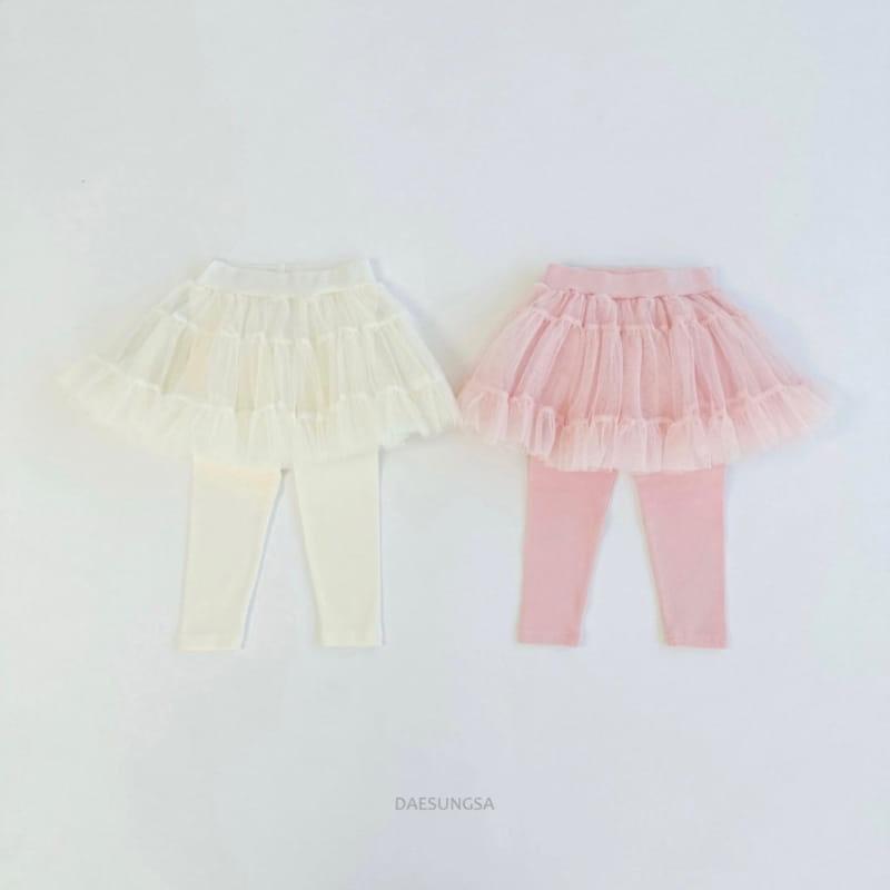 Dae Sung Sa - Korean Children Fashion - #designkidswear - Mini Kan Kan Tu Tu Skirt - 3