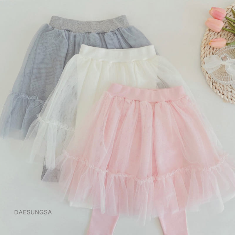 Dae Sung Sa - Korean Children Fashion - #designkidswear - Tu Tu Skirt Leggings