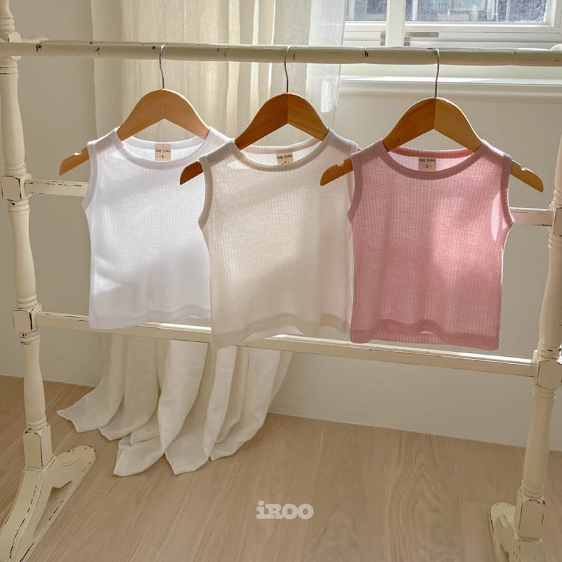 Dae Sung Sa - Korean Children Fashion - #designkidswear - I Sleeveless  Top Bottom Set - 2