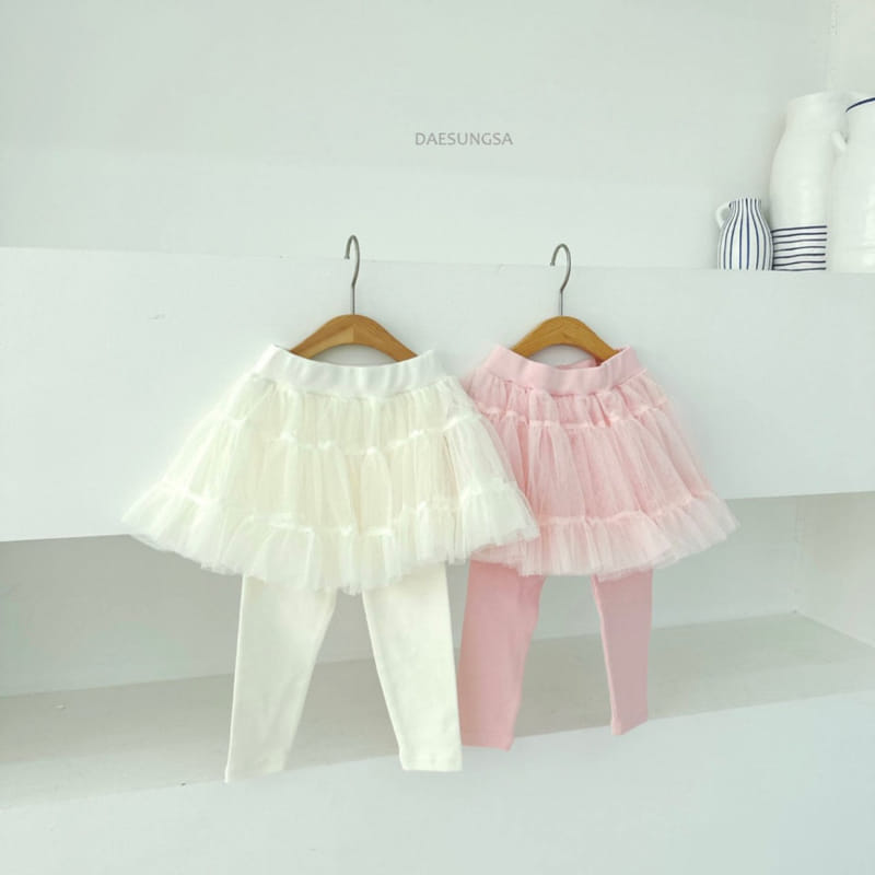 Dae Sung Sa - Korean Children Fashion - #fashionkids - Mini Kan Kan Tu Tu Skirt - 5