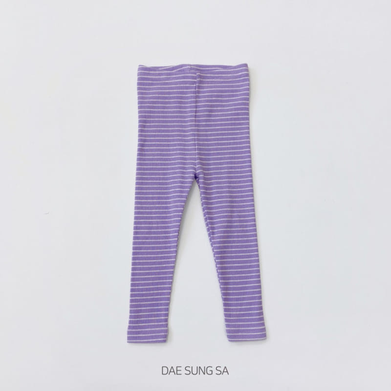 Dae Sung Sa - Korean Children Fashion - #kidsshorts - Lolly ST Rib Leggings - 3