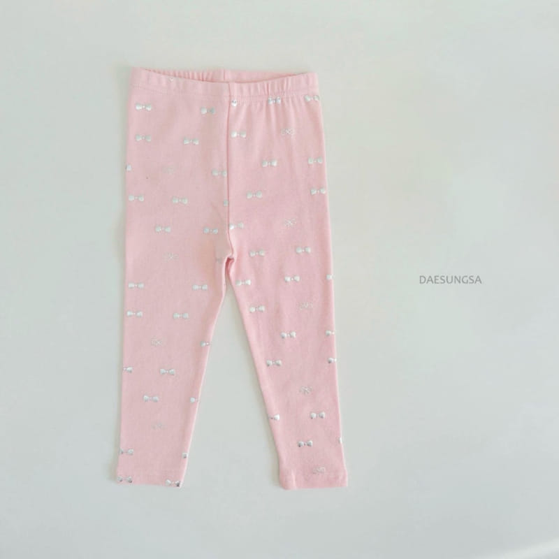 Dae Sung Sa - Korean Children Fashion - #kidsshorts - Basic Leggings - 2