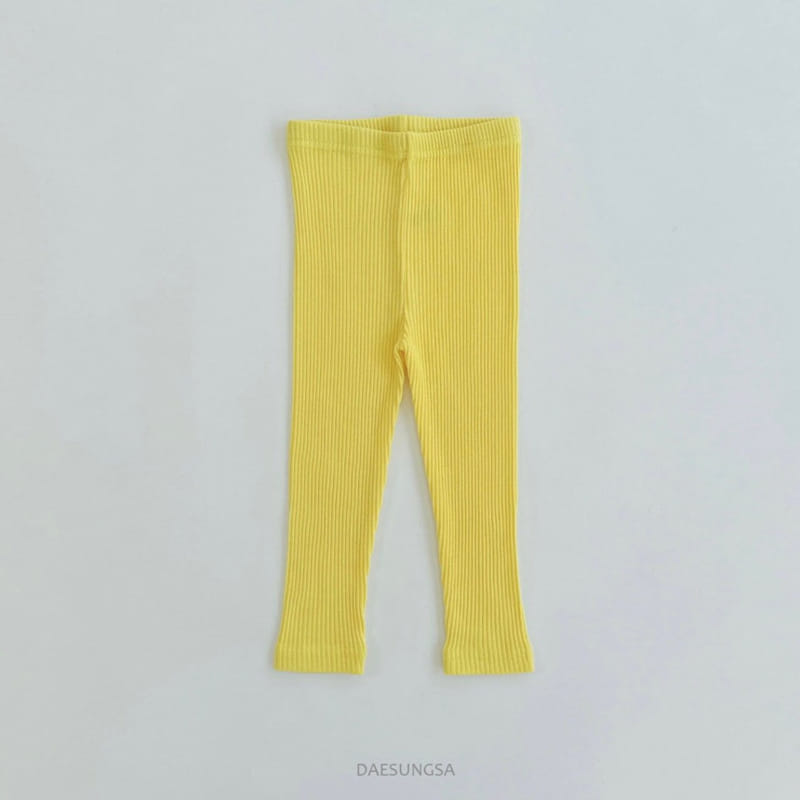 Dae Sung Sa - Korean Children Fashion - #kidsshorts - Bio Rib Leggings - 8