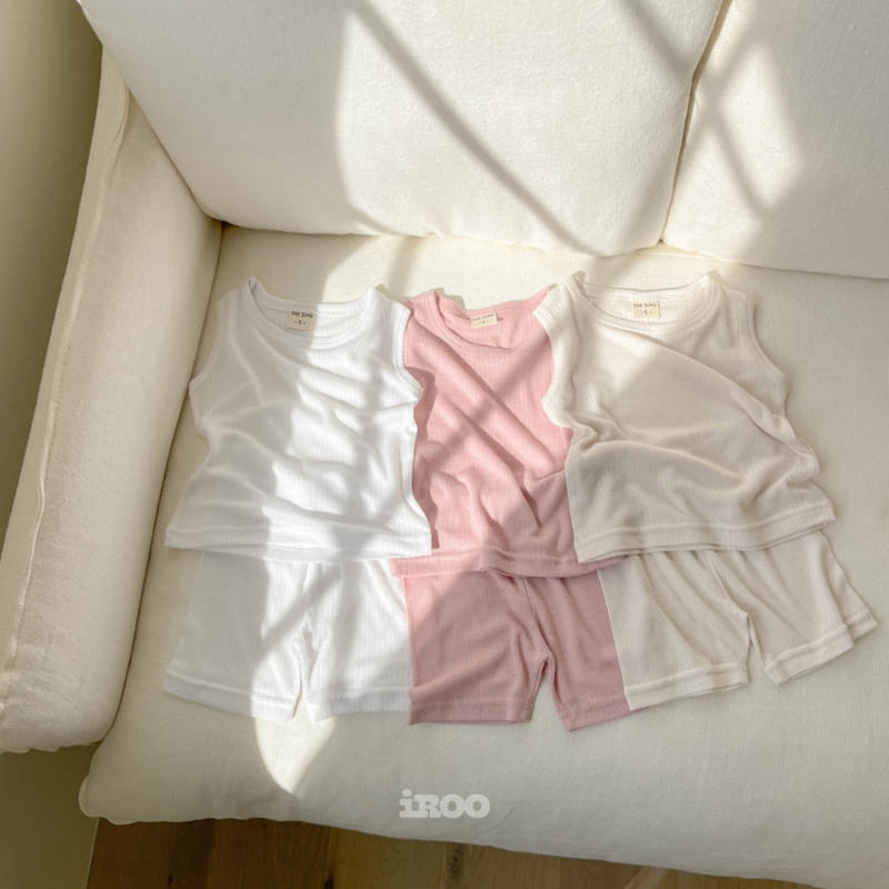 Dae Sung Sa - Korean Children Fashion - #kidsshorts - I Sleeveless  Top Bottom Set - 5