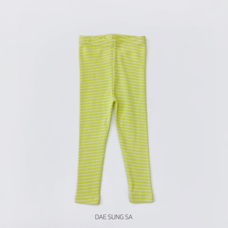 Dae Sung Sa - Korean Children Fashion - #kidsshorts - Lolly ST Rib Leggings - 4