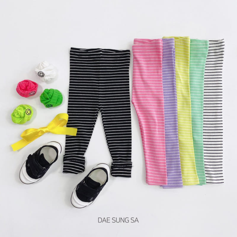 Dae Sung Sa - Korean Children Fashion - #littlefashionista - Lolly ST Rib Leggings - 7