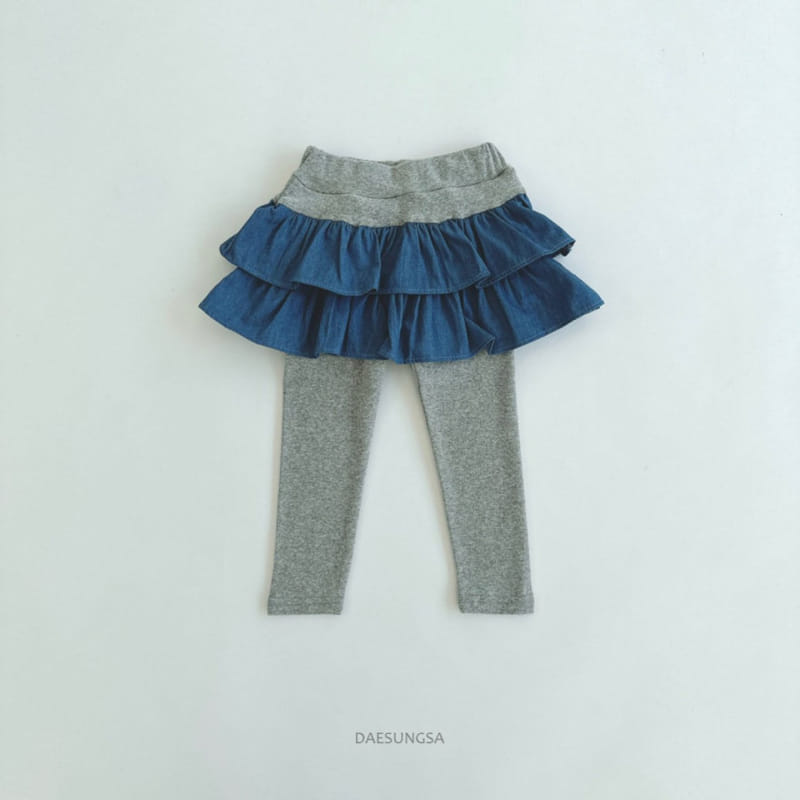 Dae Sung Sa - Korean Children Fashion - #littlefashionista - Kan Kan Skirt Leggings - 3