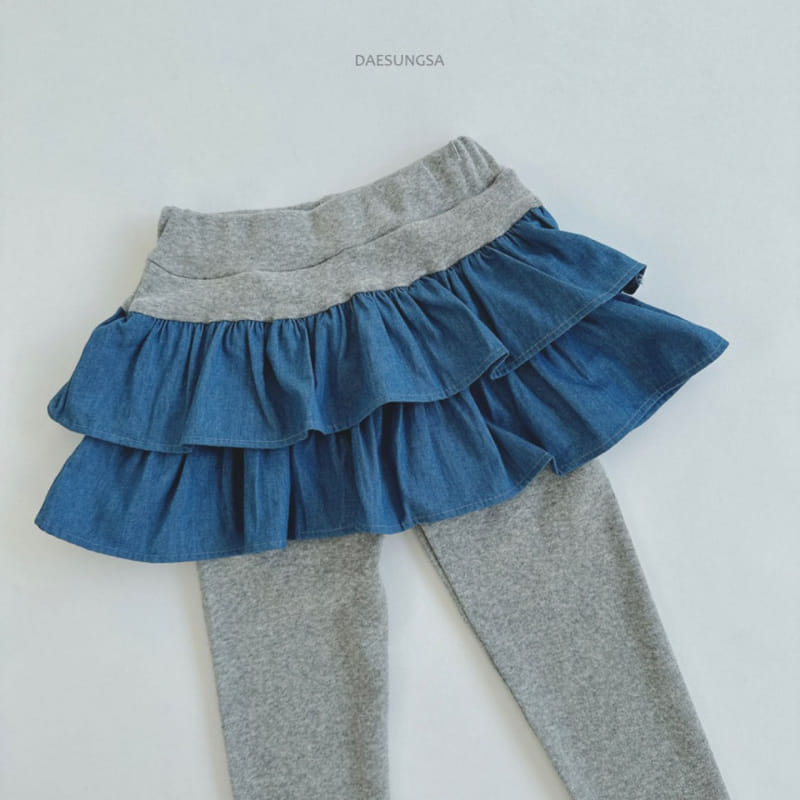 Dae Sung Sa - Korean Children Fashion - #littlefashionista - Kan Kan Skirt Leggings - 4