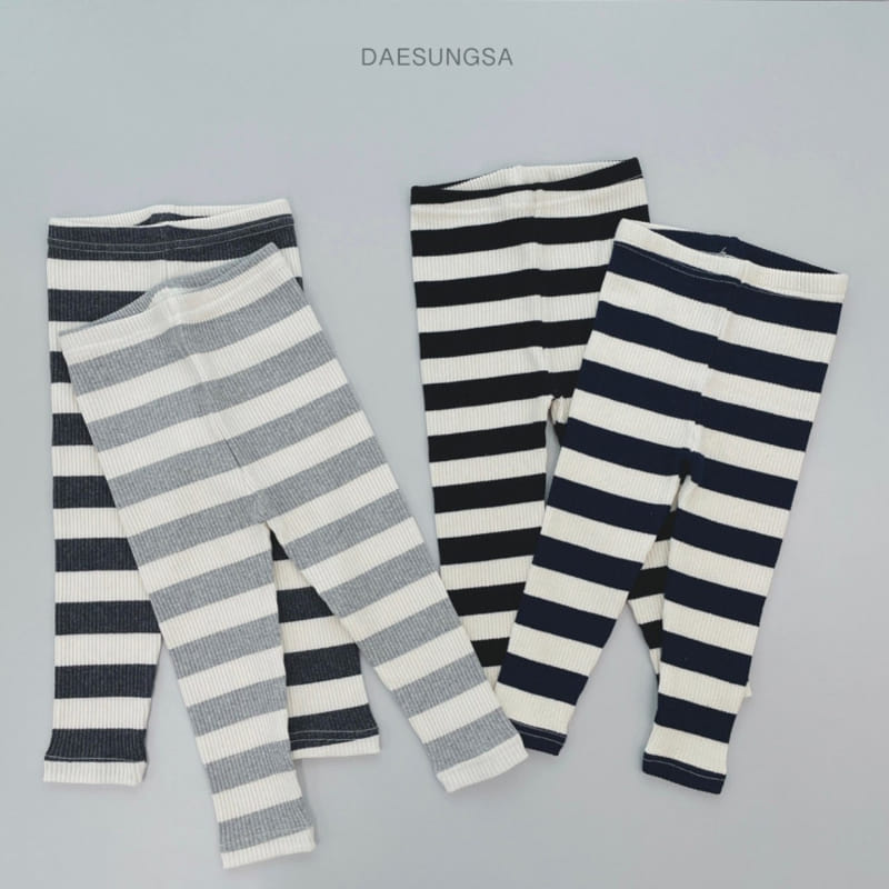 Dae Sung Sa - Korean Children Fashion - #toddlerclothing - ST Rib Leggings - 6