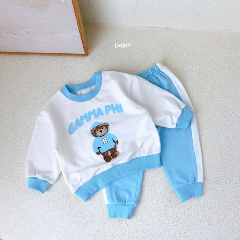 Dajoa - Korean Children Fashion - #designkidswear - Hat Bear Top Bottom Set - 6