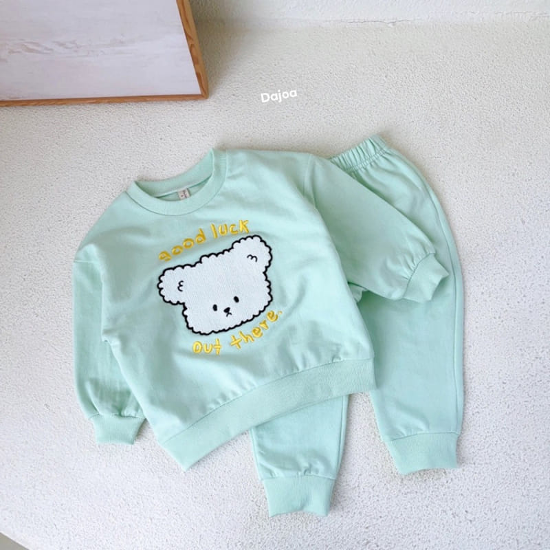 Dajoa - Korean Children Fashion - #kidsshorts - Puppy Top Bottom Set - 8