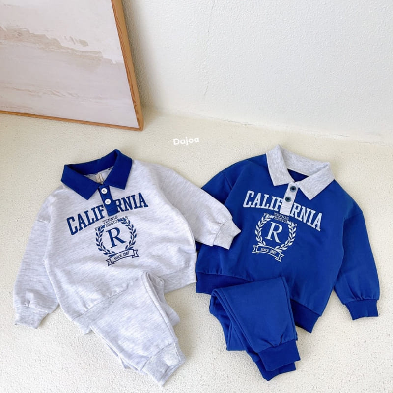 Dajoa - Korean Children Fashion - #magicofchildhood - California Top Bottom Set - 2