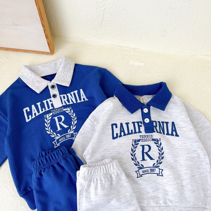 Dajoa - Korean Children Fashion - #minifashionista - California Top Bottom Set - 3