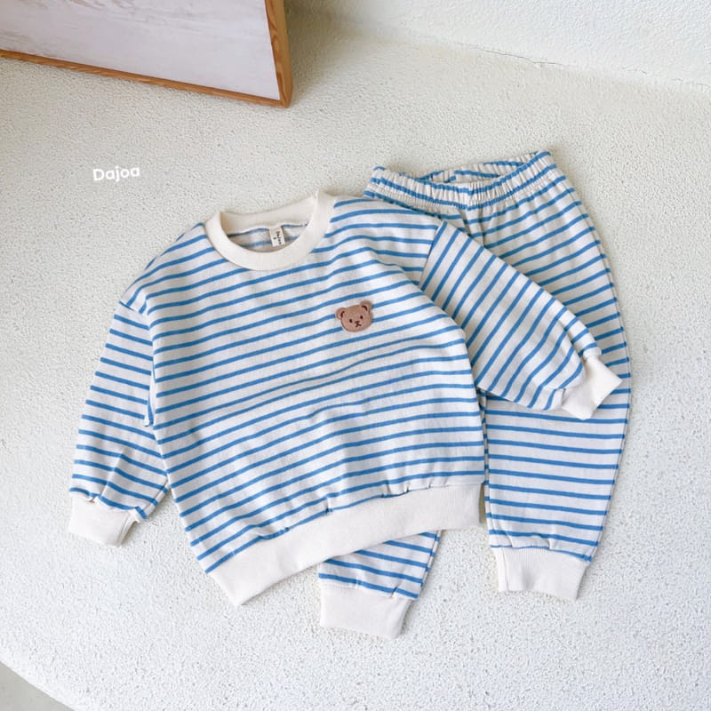 Dajoa - Korean Children Fashion - #minifashionista - Bear Top Bottom Set - 10