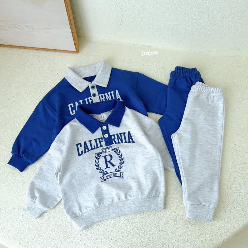 Dajoa - Korean Children Fashion - #minifashionista - California Top Bottom Set - 4