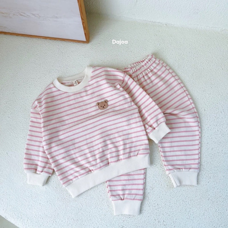 Dajoa - Korean Children Fashion - #prettylittlegirls - Bear Top Bottom Set - 11