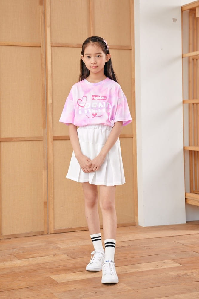 Dawon - Korean Children Fashion - #discoveringself - Muzi Wrinkle Skirt - 9