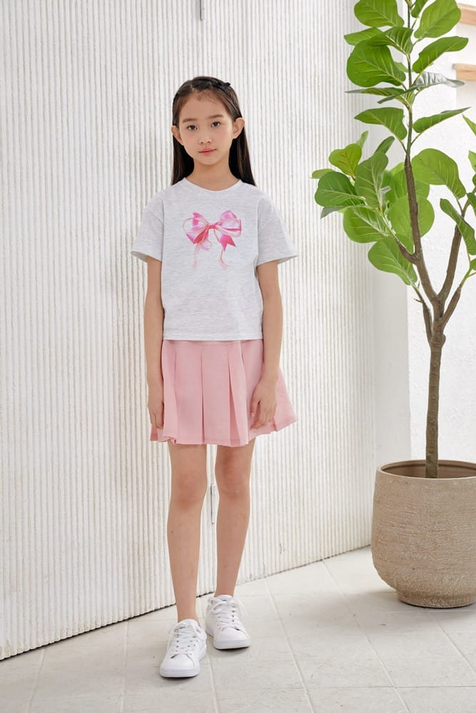 Dawon - Korean Children Fashion - #fashionkids - Muzi Wrinkle Skirt - 10