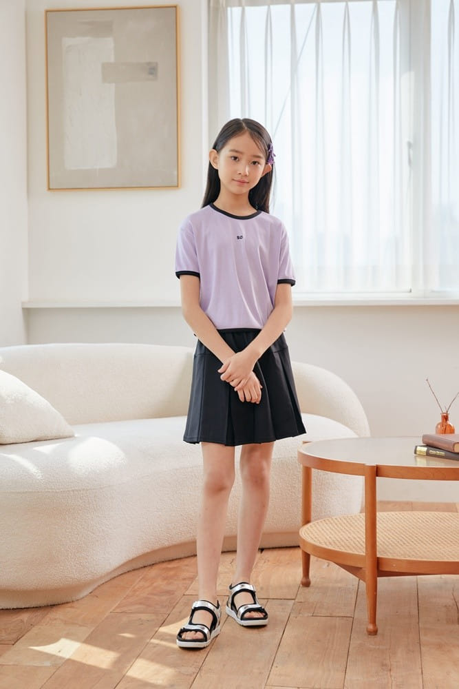 Dawon - Korean Children Fashion - #minifashionista - Muzi Wrinkle Skirt