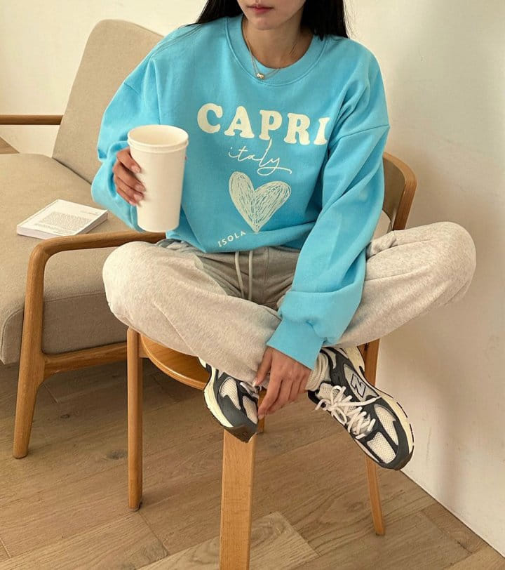 Diana - Korean Women Fashion - #momslook - Capri Sweatshirt