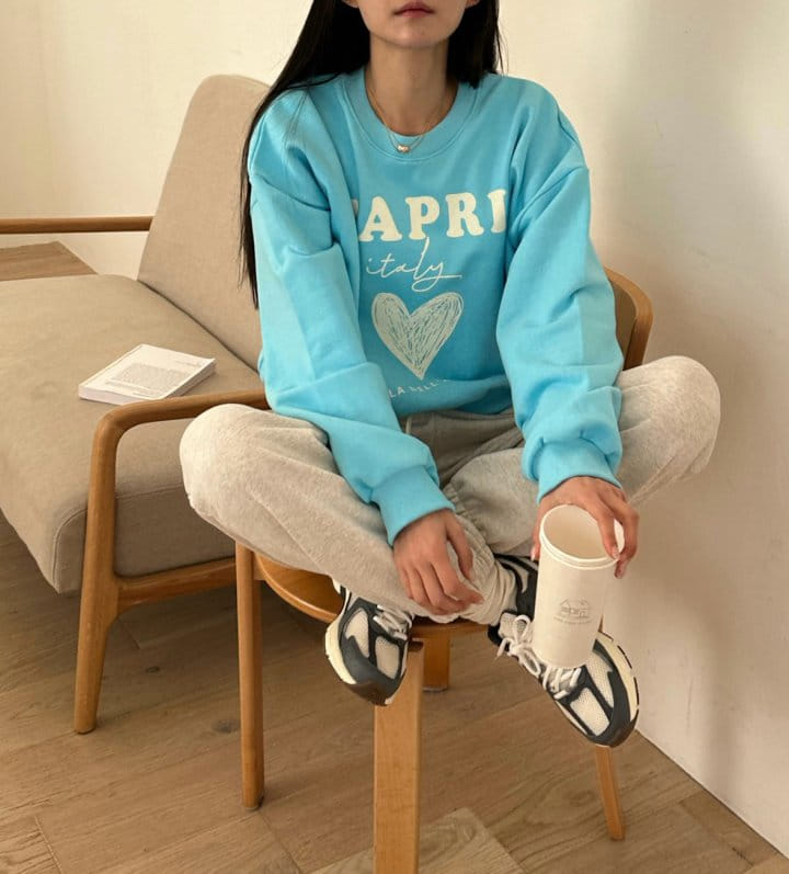 Diana - Korean Women Fashion - #momslook - Capri Sweatshirt - 3