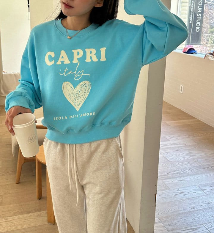 Diana - Korean Women Fashion - #momslook - Capri Sweatshirt - 5