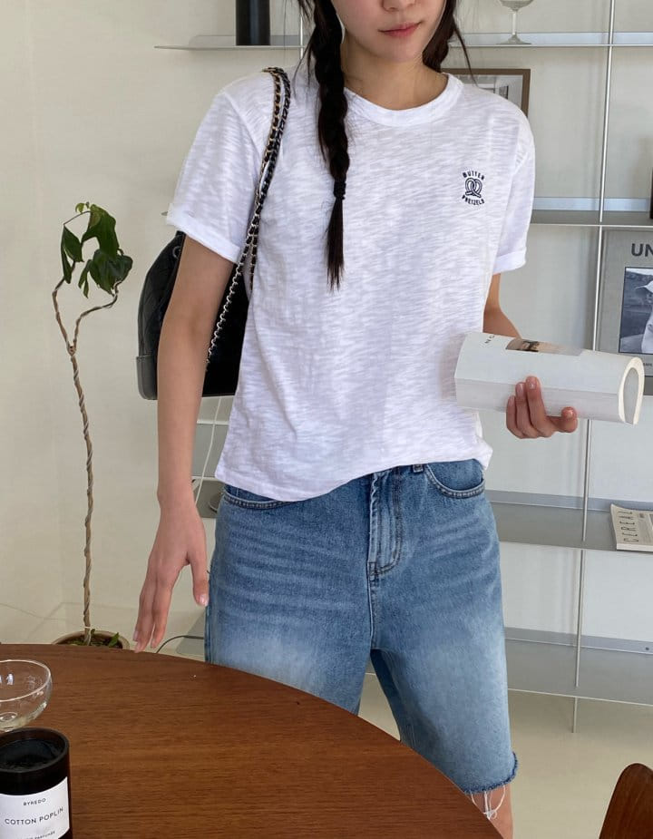 Diana - Korean Women Fashion - #momslook - Pretzel Tee - 11