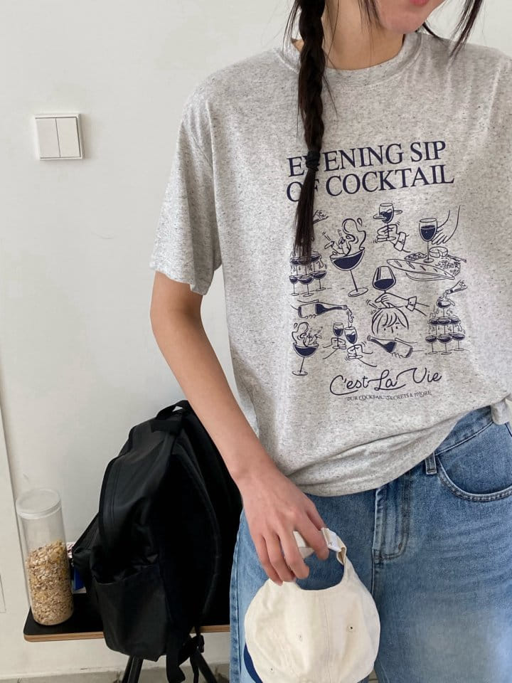 Diana - Korean Women Fashion - #momslook - Cocktail Tee