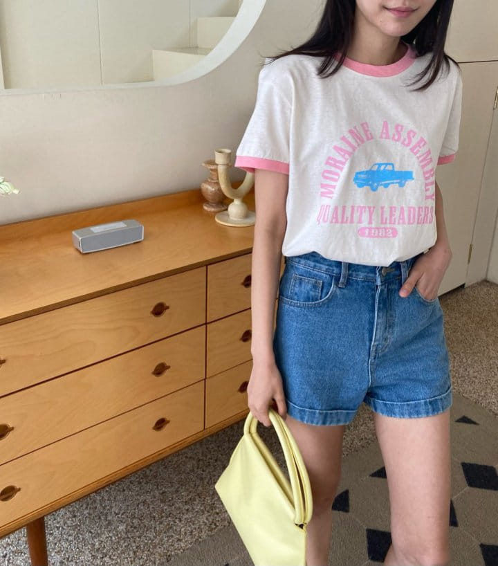 Diana - Korean Women Fashion - #womensfashion - Candy Color Tee - 5