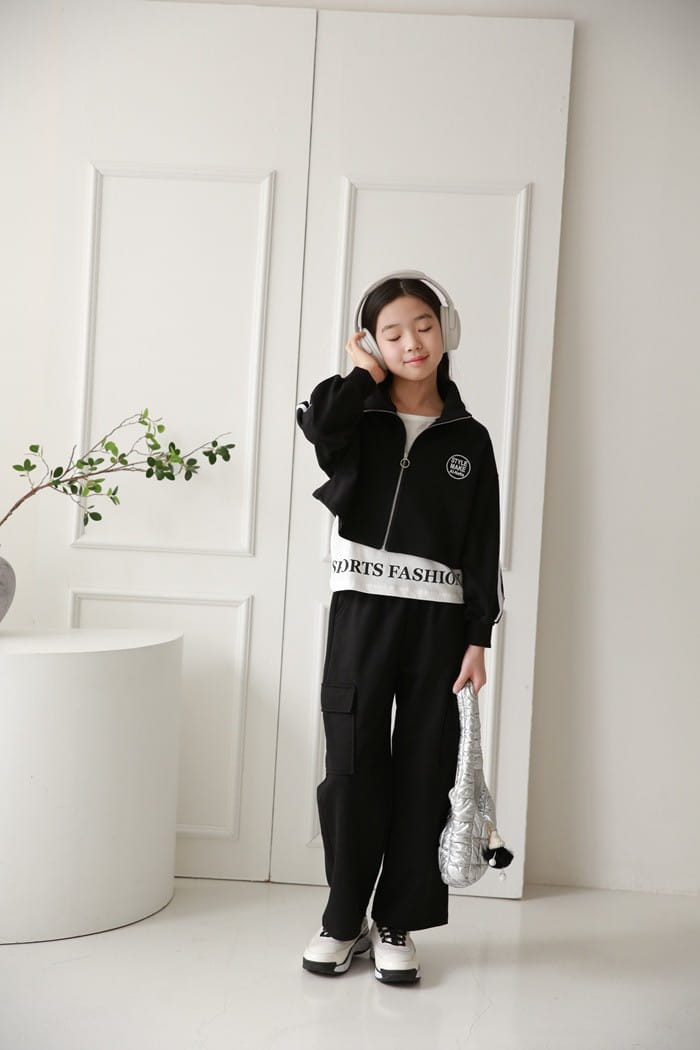 Donggrami - Korean Children Fashion - #Kfashion4kids - Style Zip Up Tee - 6