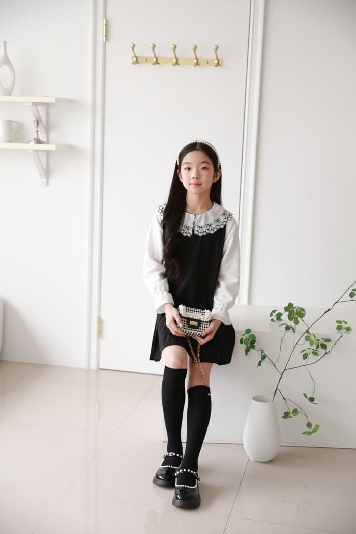 Donggrami - Korean Children Fashion - #childrensboutique - School Look One-Piece - 3