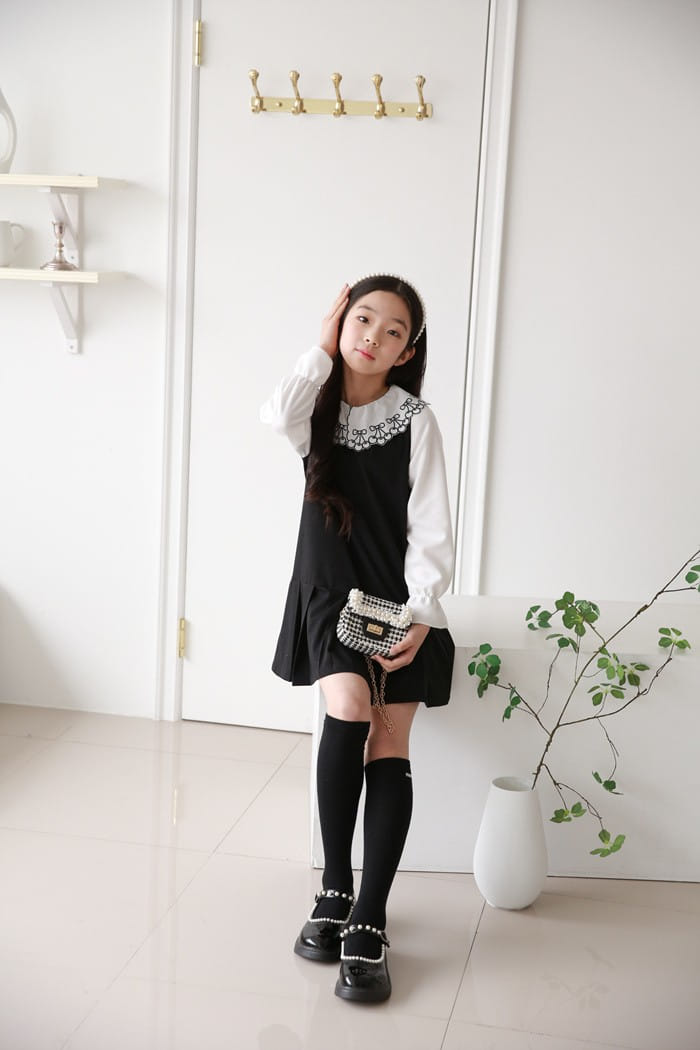 Donggrami - Korean Children Fashion - #childrensboutique - School Look One-Piece - 4