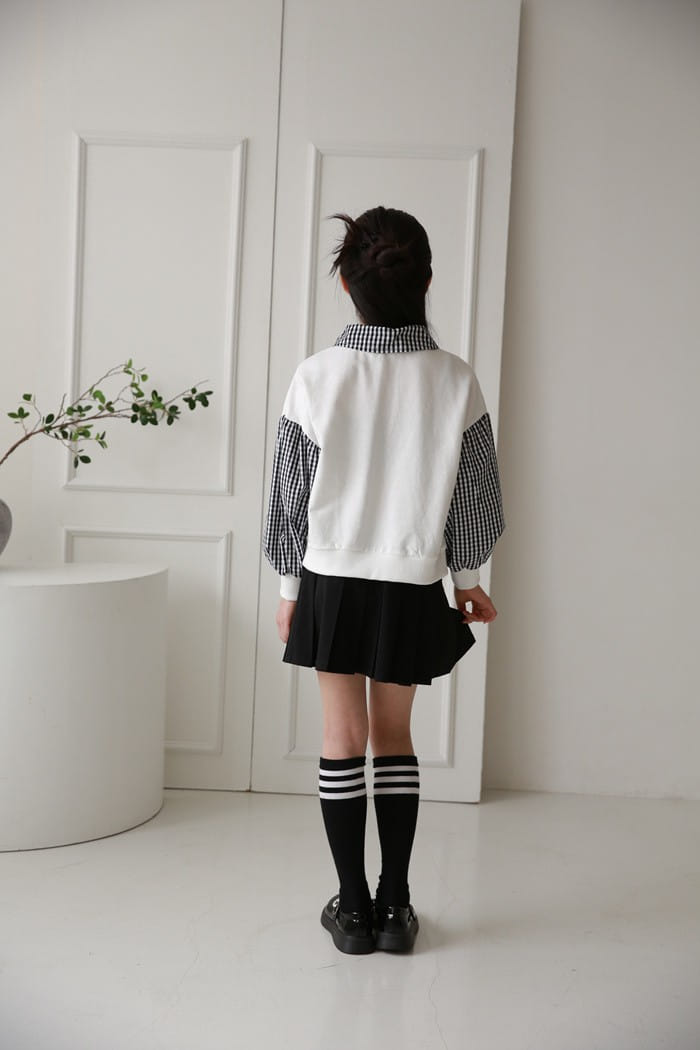 Donggrami - Korean Children Fashion - #discoveringself - Gobang Collar Tee - 11