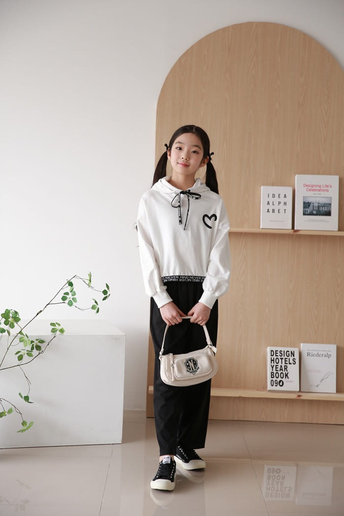 Donggrami - Korean Children Fashion - #fashionkids - Banding Hoody Tee