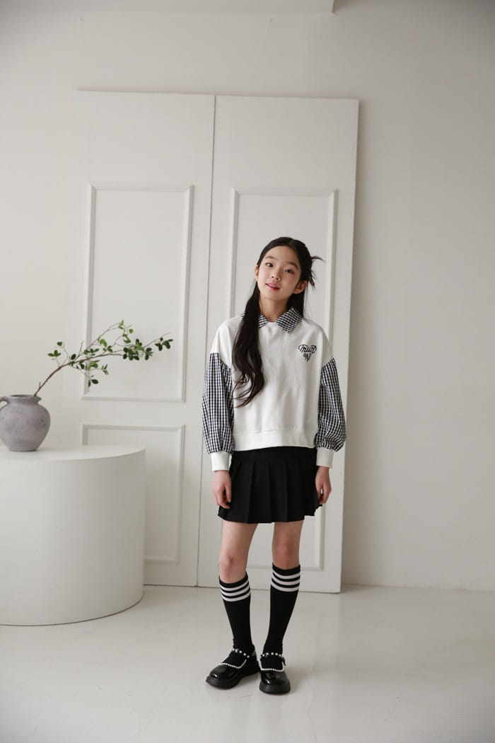 Donggrami - Korean Children Fashion - #kidzfashiontrend - Gobang Collar Tee