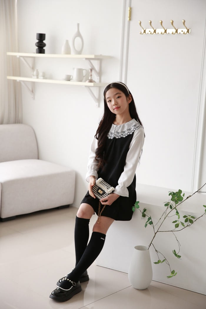 Donggrami - Korean Children Fashion - #kidzfashiontrend - School Look One-Piece - 9