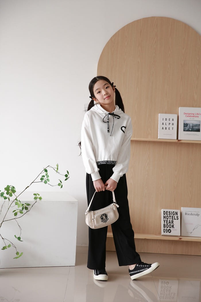 Donggrami - Korean Children Fashion - #littlefashionista - Banding Hoody Tee - 6