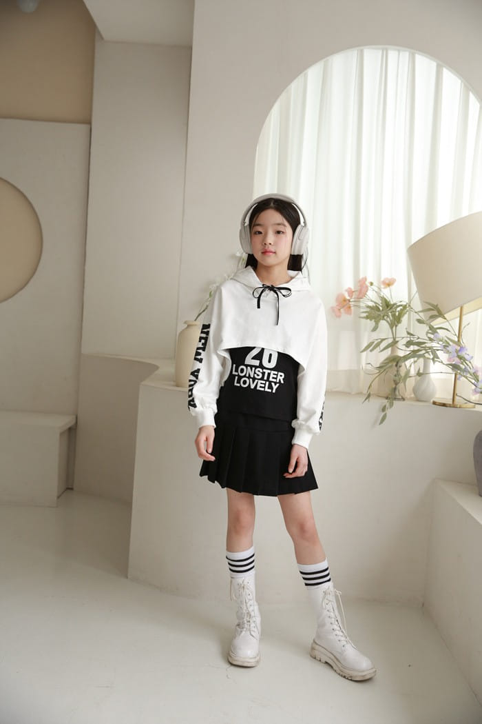 Donggrami - Korean Children Fashion - #prettylittlegirls - New York Hoody Tee - 7