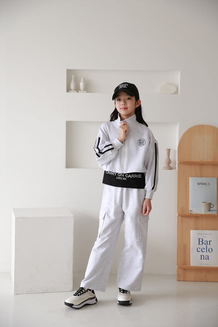 Donggrami - Korean Children Fashion - #todddlerfashion - Style Zip Up Tee - 11