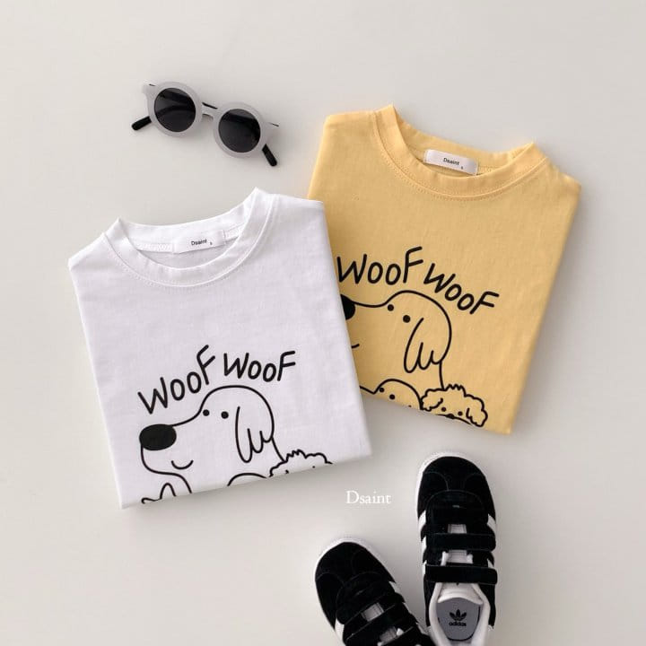 Dsaint - Korean Children Fashion - #kidzfashiontrend - Dog Friend Tee - 4