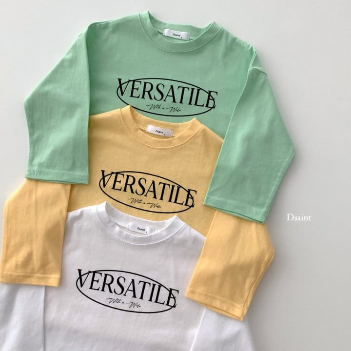 Dsaint - Korean Children Fashion - #Kfashion4kids - Versatile Tee - 2